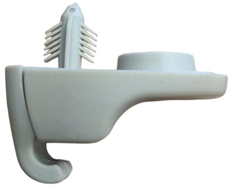 Gancio Supporto Fissaggio Aletta Parasole Pantina Originale Destro Sinistro 1pz (per Lancia Delta)