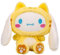 Gelb Cinnamo roll Plüschtier 37cm, Kawaii Cartoon Starry Eyes Hundepuppe Plüschtier Spielzeug Geschenke für Jungen Mädchen, Kindertag Geschenk (Gelb)