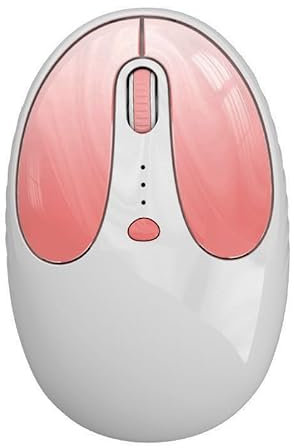 Docooler Dual-Mode Wireless Mice 2.4G+BT Quiet Computer Mice with Power Display Portable USB Cordless Silent Mice Universal for Laptop PC Tablet