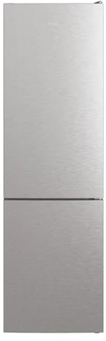 Candy CCE4T620DX - Frigorifero combinato, 377 Litri, No Frost, Argento, Classe energetica D