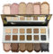Afflano Palette di ombretti neutri – Opaco e luccicante beige marrone, altamente pigmentato, cremoso e durevole – Colori naturali per occhi marroni, trucco quotidiano e look da sera – Vegano