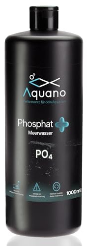 Aquano Phosphat Plus 1000ml – Premium Phosphat Konzentrat für Meerwasseraquarien | Gezielte Phosphaterhöhung gegen Limitierung | Unterstützt Korallenwachstum & stabile Wasserwerte