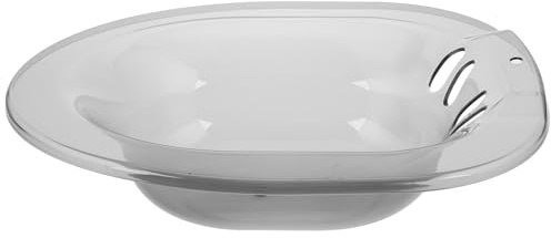 Yardwe Sitzbad für Toilette Sitzbadewanne Postpartale Pflege Hämorrhoiden Behandlung Schwangere Sitzbad Schüssel Bpa frei Ergonomisch Komfortabel