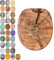 Sanilo Toilet Seat, Wide Choice of Wooden Toilet Seats, Stable Hinges, Easy to Mount (Old Tree)