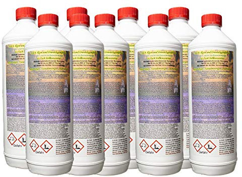 A.K.B.Algen- und Grünbelagentferner 60-Vollkonzentrat, 0586(9L) Fassadenreiniger Dachreiniger Außenreiniger