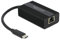 DeLock USB C Adapter/Thunderbolt 3 auf Gigabit Ethernet LAN 2, 5 Gbit NBase-T 2.500 Mbps RJ45 Buchse, 65990