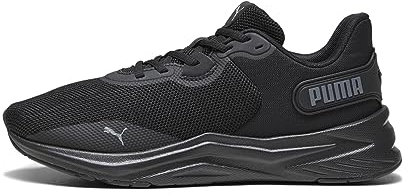 PUMA Unisex Disperse XT 3 Knit Road Running Shoe, Black-COOL Dark Gray, 44 EU