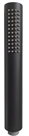 Minimalist Pencil Handheld Shower Head Handset Matte Black