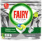 Fairy Platinum - Detergente abrillantador para lavavajillas en pastillas, 73 cápsulas, aroma limón, con sistema de prelavado integrado, eficaz en desafíos difíciles contra la suciedad