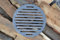SEZAM Grille de four ronde - Diamètre : 21 cm - Fonte - Métallique - Accessoires de cheminée et poêle de table
