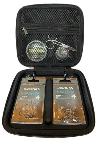 BD EYE UK Rig Wallet Tackle Box Carp Rigs Hooks Fishing Storage Hook Length Braid Pins LRF Carp Fishing Accessories Fishing Tackle Course Set up