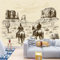 Fototapete Cowboy auf Wüstenritt 400 x 280 cm Riesige Felsen Und Kakteen Tapete Wandtapete Wanddeko Design Mustertapete Wand Dekoration Wohnzimmer Schlafzimmer Büro Flur