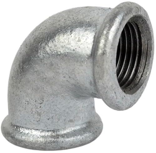 Home Invasion - Coude 90° - Fonte Galvanisée - F/F - 1/2'' - 15x21 mm