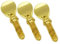 DRESSOOS 3stücke Metall Saxophon Halsschrauben Gold Langlebige Und Praktische Zubehörteile Für Sopran Und Tenorsaxophon Einfach Für Musiker