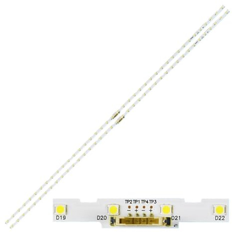 NXVASKEIP Barra di retroilluminazione a LED da 2 pezzi for Samsung UE55NU7090U UE55NU7170 UE55NU7172 UE55NU7379U UE55NU7500 UN55NU7175U UN55NU7300U UE55NU7300U Barra luminosa