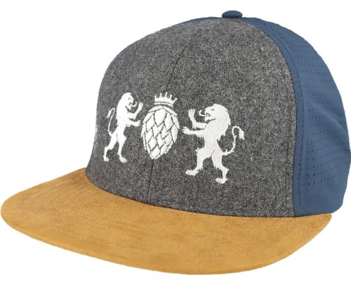 Eisley Unisex Bavaria Cap Mit UPF50+ Atmungsaktiv & Schnell Trocknend Snapbackverschluss, Dark Denim, Einheitsgröße EU