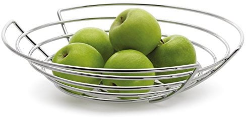 Blomus 68481 Wires Korb Ø 36 cm, Silber
