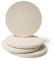 CoasterStone Lot de 4 Dessous de Verre en Pierre absorbante, 10,4 cm, clé Grecque