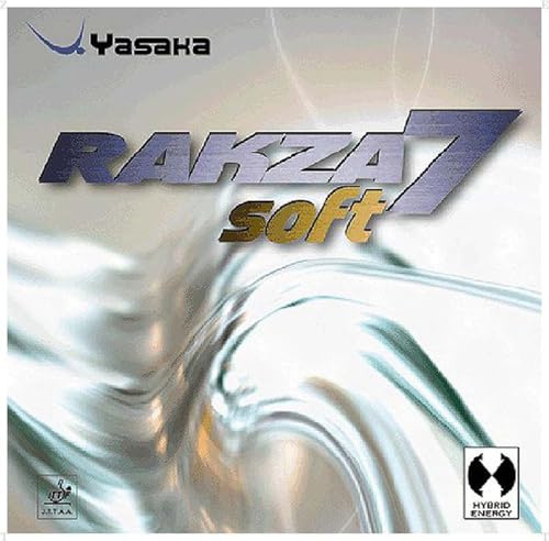 Yasaka Rakza 7 - Rivestimento in gomma morbida per ping pong, 1,8 mm