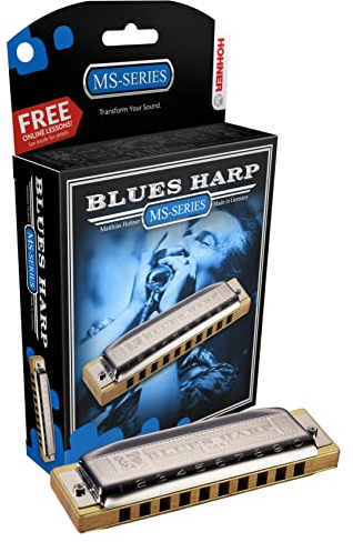 Hohner Inc. Mundharmonika 532BX-A Blues Harp Bb Bb