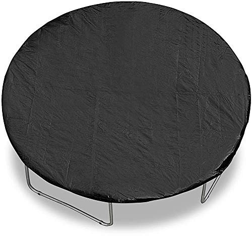 BodyRip 10ft Trampoline Polyethylene Cover | | For Dust, Rain and Other Weather Protection | Round Black, UV Light, Water Resistant, Weatherproof, Dust Proof | Outdoor, Material Preservation