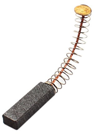 sourcing map Escobilla de Carbón 1 Pieza, 28mm x 10mm x 6mm, para Motor Eléctrico Genérico, Pieza de Reparación de Repuesto