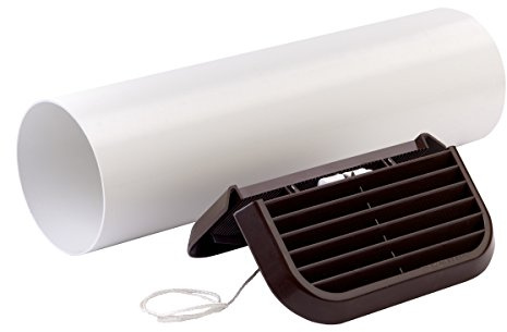 Xpelair SSWKBS Simply Silent Square Contour Wall Kit - Brown