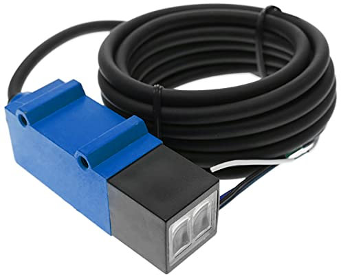 BeMatik - Reflex-Lichtschranke Photoschalter Foto Elektrische Sensor NPN NO+NC 10-30VDC 2m