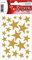 HERMA 15129 Aufkleber Sterne Glitzer Gold, 27 Stück, Stern Sticker aus Folie, Weihnachtssticker Sternaufkleber für Weihnachten Geschenke Adventskalender Dekoration Kinder Belohnung DIY Basteln