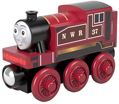 Thomas et ses amis locomotive en bois Rosie, jouet pour enfant, 2 ans et plus, GGG34