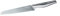 Nirosta Couteau à pain Swing 35 cm - Acier inoxydable de qualité supérieure - Lame dentée de qualité professionnelle pour pain, pâtisserie, etc. - Lame effilée à la main - Poignée antidérapante sablée