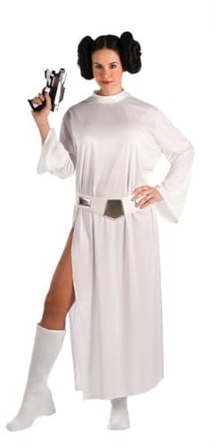EL REY DEL CARNAVAL, SL Prinzessin Leia Eco Kostüm für Damen