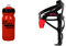 ZEFAL Sense Pro - Bidon/gourde à eau vélo/sport - Premium et Etanche, Mixte Adulte, Rouge/noir, 650 & 800 ml & Pulse A2 - Porte-bidon vélo très léger - 26g Mixte Adulte, Noir/rouge, Taille unique