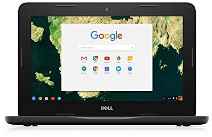 Dell Chromebook 11 3180 11-Inch Laptop (Intel Celeron N3060, 4GB RAM, 16GB SSD Hard Drive, CHROME OS)(Renewed) (Renewed)