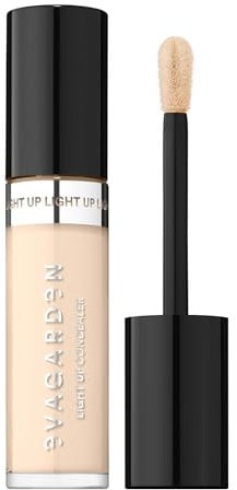 EVAGARDEN Light Up Concealer - Effectively Minimizes Dark Circles and Small Blemishes - Brightens Skin for Soft Focus Effect - Provides Natural Medium to High Coverage - 340 Light Beige - 0.16 oz