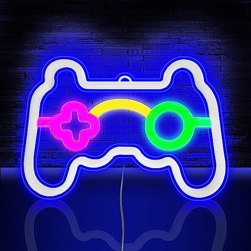 HOTUT Letrero de Neón de LED,Luces de Neón Alimentada por Batería o USB,Luces de Noche de Pared con Letrero de neón,Luz de decoración con Forma de Letrero de neón LED Decoracion Bar,Discotecas,Fiesta