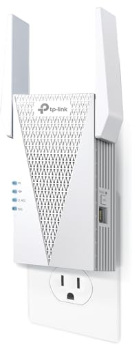 TP-Link RE615X AX1800 WiFi 6 Range Extender w/Ethernet Port | 1.8G Dual-Band Wireless Repeater Amplifier | Up to 2100 Sq. Ft., 64 Devices | Internet Signal Booster | APP Setup | EasyMesh Compatible