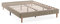 HOMN LIVING Sommier tapissier Eris 160x200 cm Beige, Hauteur 30 cm