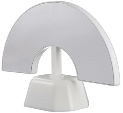 HOMSFOU Regenbogen Spiegel Lampe Doppelseitige Tunnelbeleuchtung Für Schlafzimmer Energieeffizient Dekorative Nachtlichter Für Wohnzimmer Bars Und Cafés