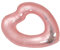 DRESSOOS Schwimmring in Herzform Aufblasbarer Schwimmring Schwimmbad Party Schlauch Pool-Party sommerspielzeug heartstopped Pools Strand-Schwimmbad-Spielzeug Schwimmer Wasserring PVC Weiß