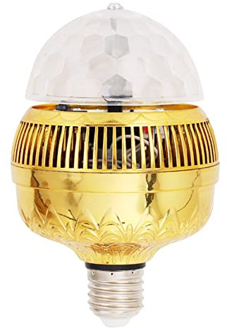 NKBSDKM E27 Disco-GlüHlampe Rotierendes LED-Blitzlicht für Partys - RGB-Multi-Kristall-Disco-Blitzlicht