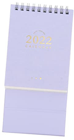 8 Stück 2022 Tischkalender Taschenkalender Großer Wand Stehend Flip Monats Sektop 2022 Für 2022 Heim Haushalts Lurrose