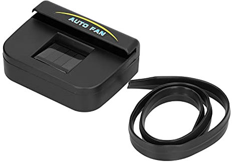 Vehicle Exhaust Fan Car Exhaust Fan, Solar Energy Ventilation Device Detoxification Cooling Deodorizing Defogging Portable for General Purpose Types with Solar Charging for