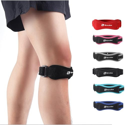 MEIION Eantas PatellaGuard 1 pcs adjustable knee pad pain relief patella stabilizer knee brace support for hiking football basketball running sport, antas patella guard Unisex, Einheitsgröße