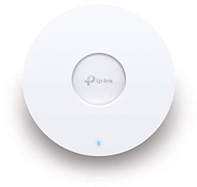 TP-Link EAP610(Renewed) AX1800 Wi-Fi 6 Dual Band Gigabit Ceiling Mount Access Point, Omada Mesh, Power over Ethernet (802.3at) or DC, Easily Mount to Wall or Ceiling, Free EAP Controller Software