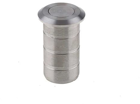 Durable Stainless Steel Floor Bolt Socket for Concrete - 20x25mm Dust Proof Design