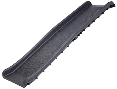 Rampa pieghevole per cani per cani, 156 x 40 x 13 cm, colore nero