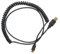 Mikinona 1 pieza Cable USB Tipo C para Teclados Mecánicos Conector Resistente y Duradero Compatible con Carga Rápida Color Negro