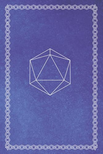 Pen & Paper RPG Journal (6x9) – 130 Pages with Character Sheets & Index | Softcover | Blue Cover Edition