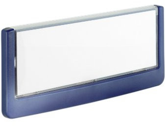 Durable Türschild Click Sign, 149 x 52,5 mm, zum Ankleben oder Anschrauben, dunkelblau, 486007